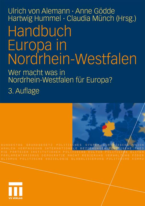 Image du produit Handbuch Europa in Nordrhein-Westfalen (Allemand, Anne Gödde, Ulrich Alemann, Claudia Münch, Hartwig Hummel, 2010)