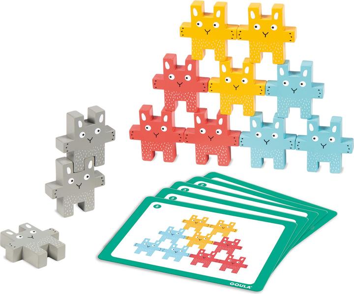 Actual product image Goula Stacking game (German)
