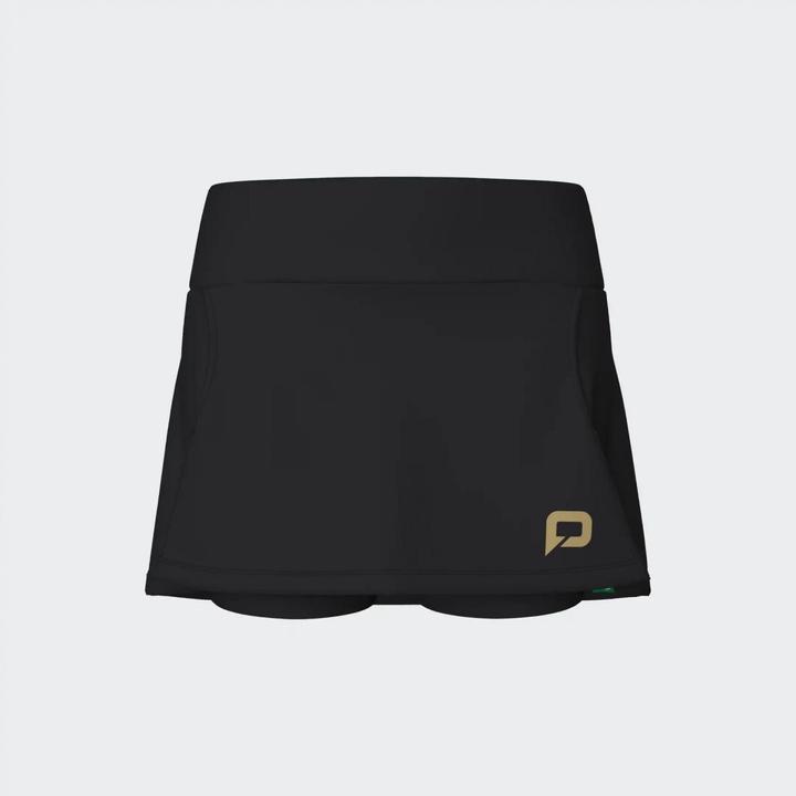 Pallap Women's Competition Skort black/mat gold (S)