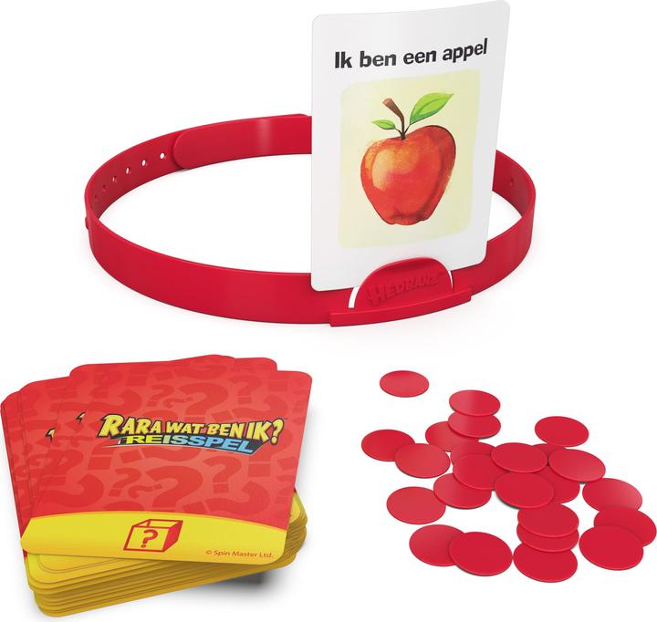 Actual product image Spin Master HEDBANZ RARA Wat Ben Ik? Reisspel (Dutch)