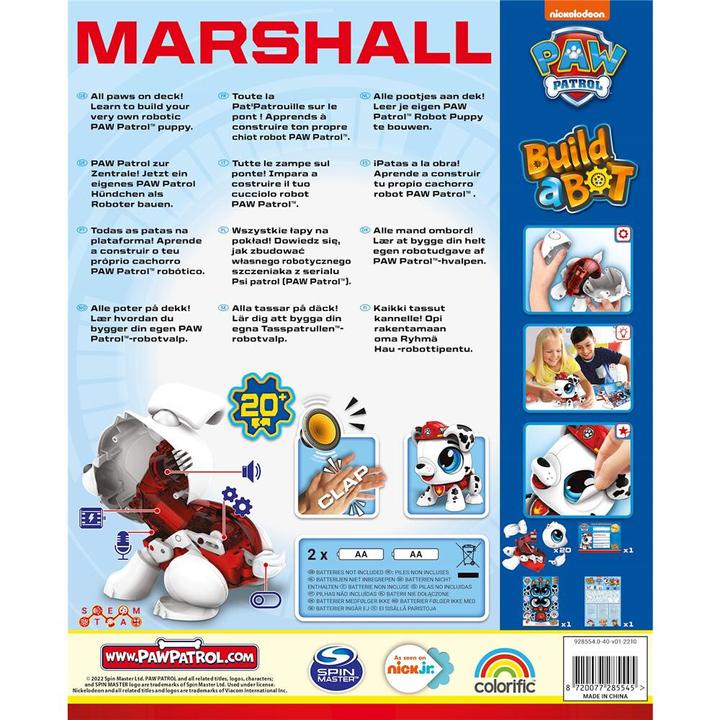 Image du produit Goliath Toys Build a Bot Paw Patrol Marshall