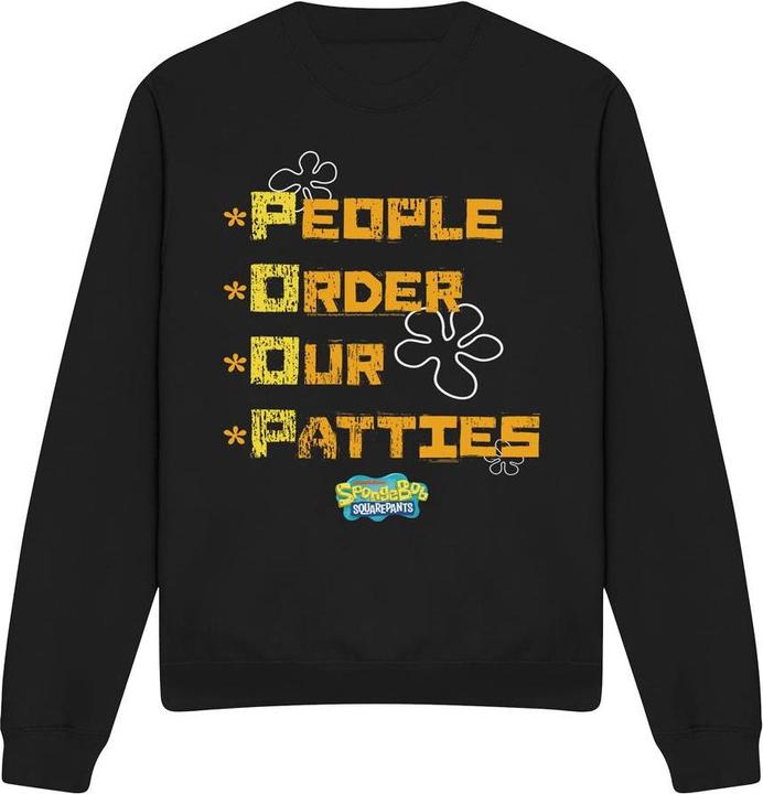 Spongebob Squarepants People Order Our Patties Sweatshirt