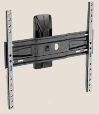Actual product image Meliconi Extra 400 Tilt?N?Turn 195.6 cm (77') Black (Wall, 77", 45 kg)