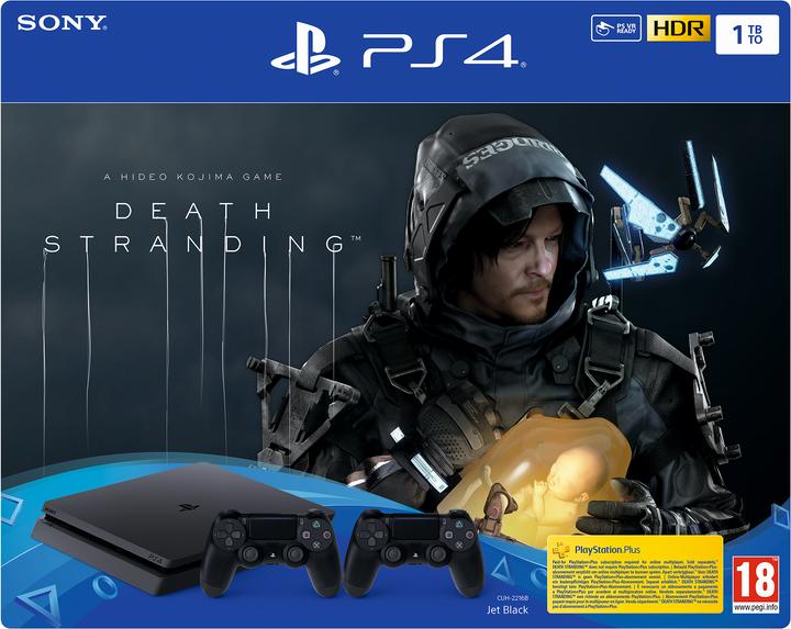 Actual product image Sony Playstation 4 Slim  Death Stranding Bundle + DS4
