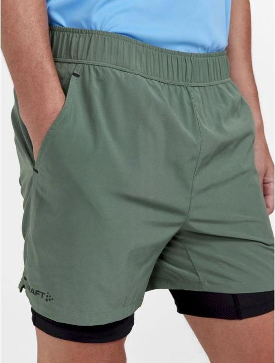 Produktbild Craft Adv Essence 2-In-1 Stretch Shorts M Moss L (L)