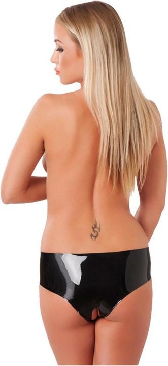 Actual product image Rimba Latex briefs with open crotch "Elena (L)