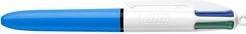 Produktbild Bic Druckkugelschreiber 4Colours Mini, Strichst„rke: 0,32 mm (Blau, weiss, 1 x)