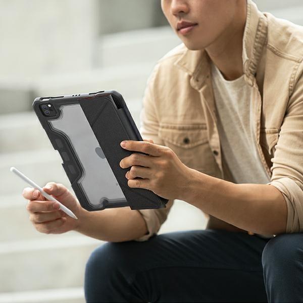 Actual product image PanzerGlass tablet case UNIQ Trex case Apple iPad Pro 11 2020/2021 (2nd and 3rd generation) Antimicrobial red (IPad Pro 11)