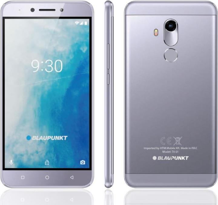 Actual product image Blaupunkt TX 01 (32 GB, Lavender grey, 5.50", Dual SIM, 16 Mpx, 4G)