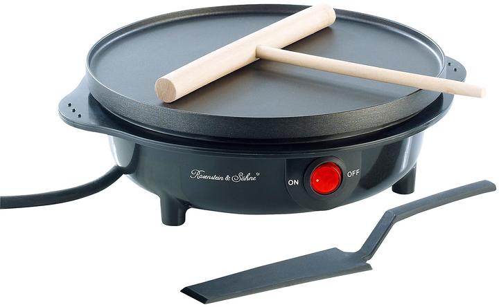 Produktbild Rosenstein & Söhne Elektrischer Mini-Crêpes-Maker