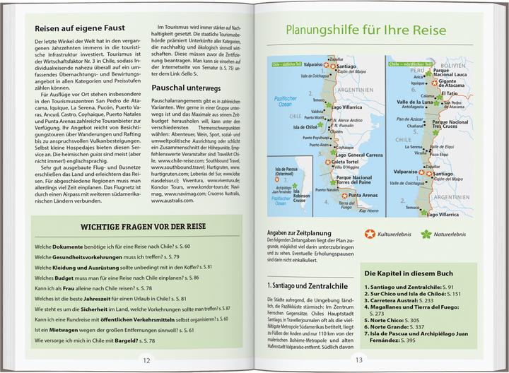 Nährwerte und Zutaten Reise-Handbuch Reiseführer Chile mit Osterinsel (Deutsch, Susanne Asal, Sophia Boddenberg, 2025)