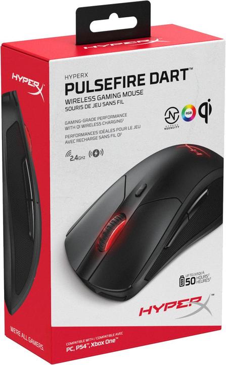 Produktbild HyperX Pulsefire Dart (Kabelgebunden, Kabellos)
