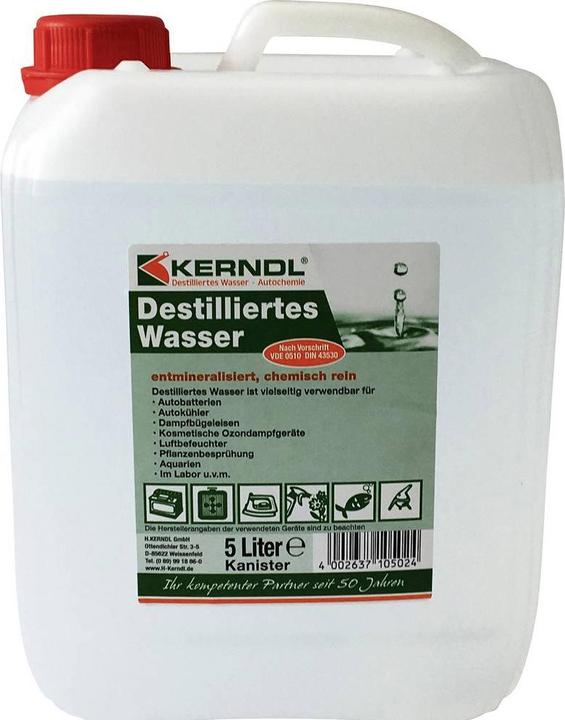 Actual product image Kerndl Distilled water