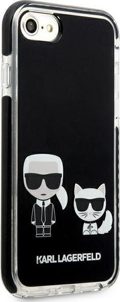 Produktbild Karl Lagerfeld case for iPhone 7 / 8 / SE 2020 / SE 2022 KLHCI8TPEKCK hard case black Karl & Choupet (Apple iPhone SE (3rd Gen), Apple iPhone SE (2nd Gen), Apple iPhone 7)