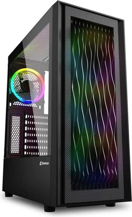 Actual product image Sharkoon RGB Wave (ATX, mATX, Mini-ITX)