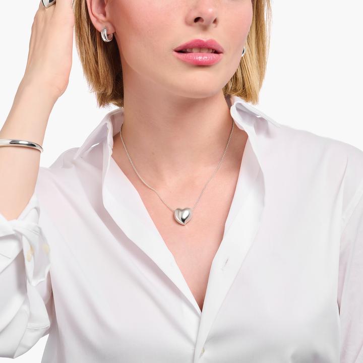 Produktbild Thomas Sabo Kette mit Anhänger in Herzform (925er Silber, 40 - 45 cm)