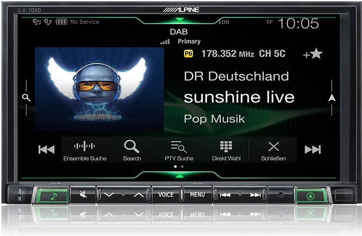 Image du produit Alpine station de médias numériques (Voiture Android, Apple Carplay)
