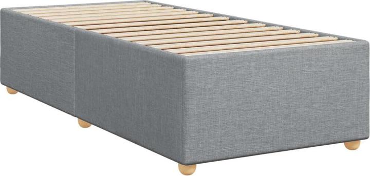 Produktbild VidaXL Bo x springbett mit Matratze 90 x 190 cm Stoff (90 x 190 cm, 90 x 190 cm)