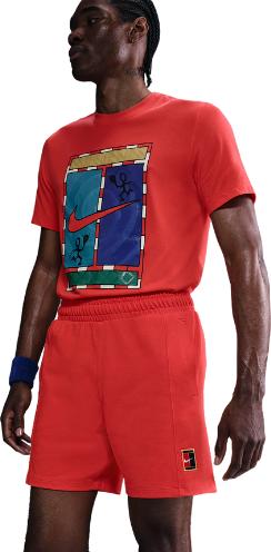 Produktbild Nike Court Heritage Tennis Shorts Red Man (XL)