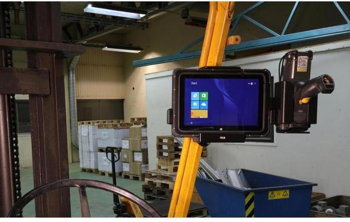 Immagine prodotto Brodit Supporto per auto Supporto per auto, foro: AMPS, VESA 75, Aggiornamento modulo, da ordinare