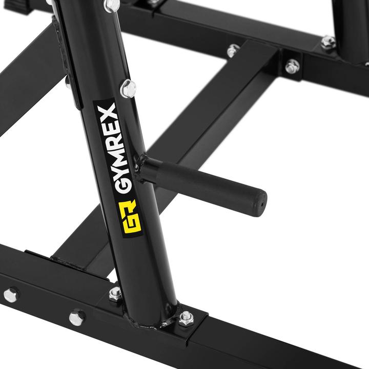 Produktbild Gymrex Power Tower Klimmzugturm Klimmzugtower Dip-, Push- & Pull-up-Station 120 kg
