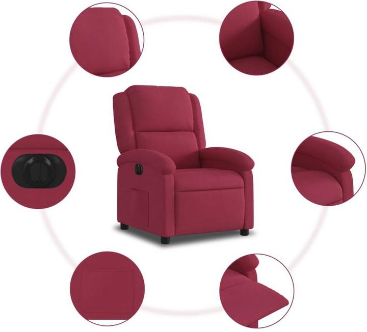 Produktbild VidaXL Relaxsessel Elektrisch Samt