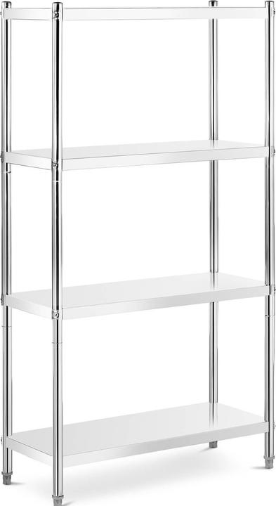 Actual product image Royal Catering Metal Shelving Unit - 100 x 40 x 180 cm - - 200 kg