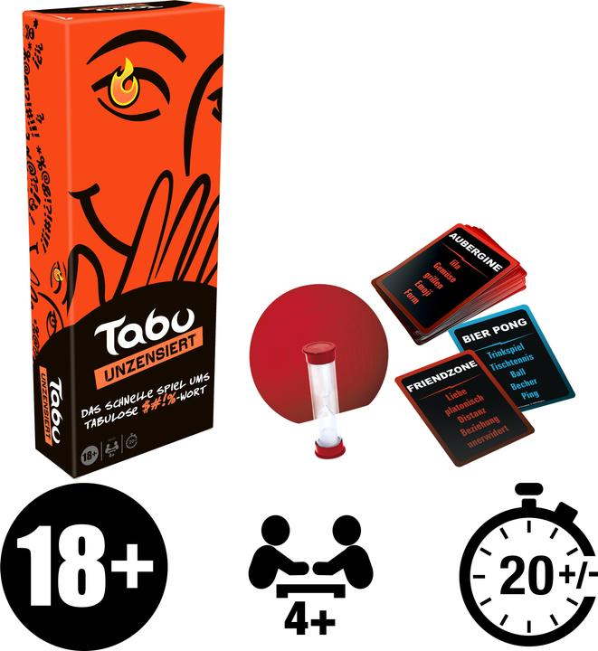 Produktbild Hasbro Taboo Unzensiert (Deutsch)