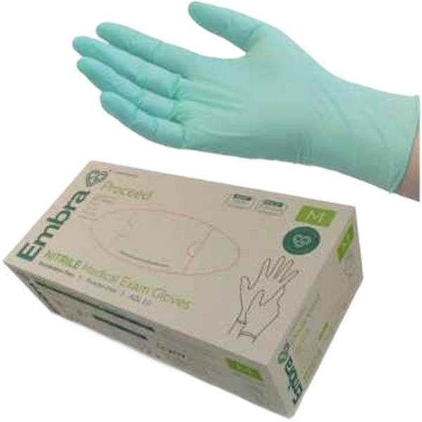 Immagine prodotto Embra Guanti da esplorazione in nitrile (M)