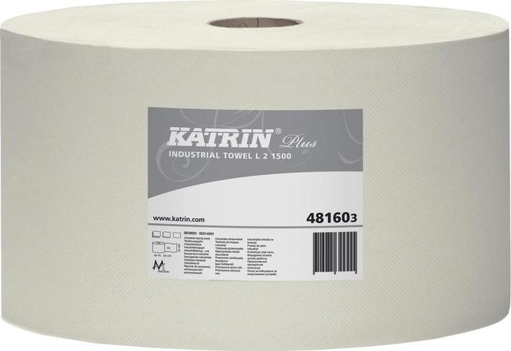 Produktbild Neutral Putzpapier, weiss, 2-lagig, 26,5 x 38cm, 1500 Blatt (1 x)