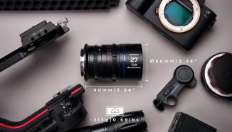 Actual product image Venus Optic Fixed focal length Nano 1.5X 27mm T/2.8 (Silver) - Sony E-Mount (Sony E, full size)