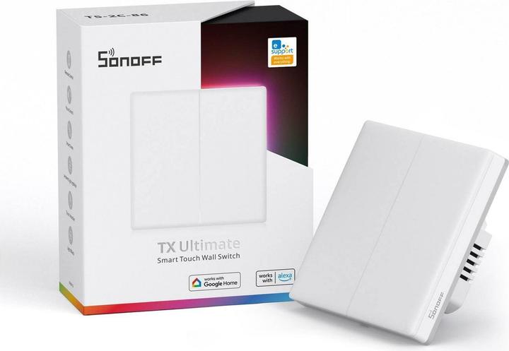 Actual product image Sonoff TX Ultimate Smart Touch Wall Switch