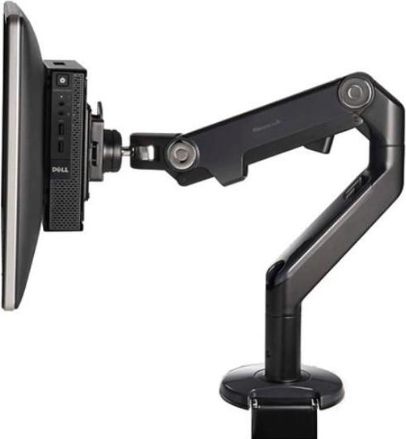 Produktbild Dell Dualer VESA-Montageständer mit Adapterbox, Kundenkit OptiPlex Micro Black (Tisch)
