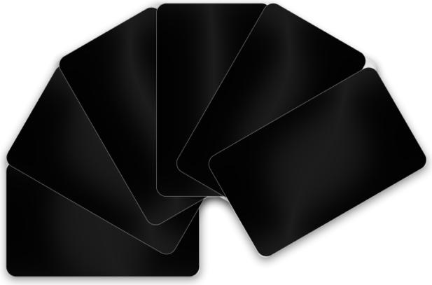 Actual product image Evolis Hard plastic cards