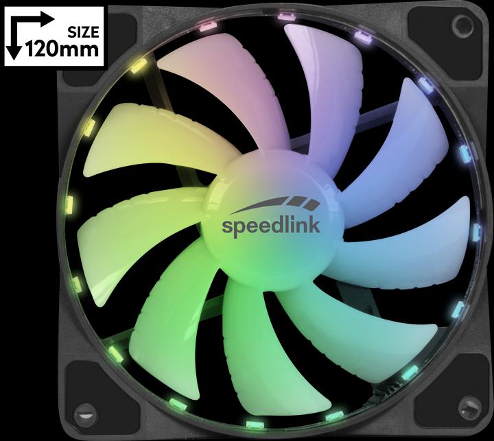 Produktbild Speedlink MYX LED Fan Kit (120 mm, 2 x)