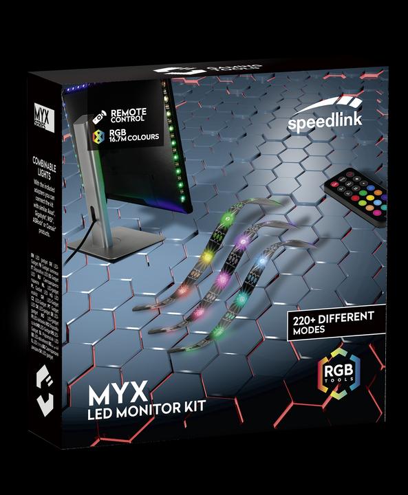 Produktbild Speedlink MYX LED-Monitor-Kit (SL-600607) (RGB)