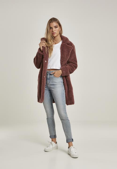 Actual product image Urban Classics Ladies Oversized Sherpa Coat (M)