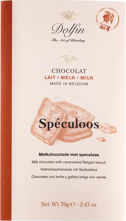 Dolfin Milchschokolade 32% - Spekulatius (87 g)