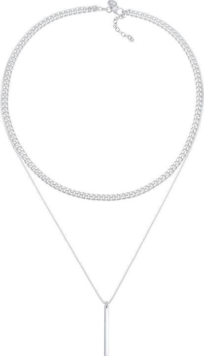 Produktbild Elli 2-lagige Panzerkette (Sterling Silber, 40 cm)