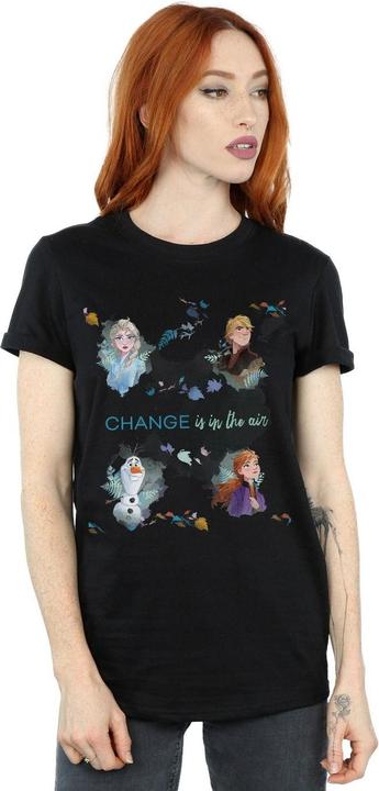 Immagine prodotto Disney Frozen 2 Change Is In The Air Maglietta Ampia Donna (XL)