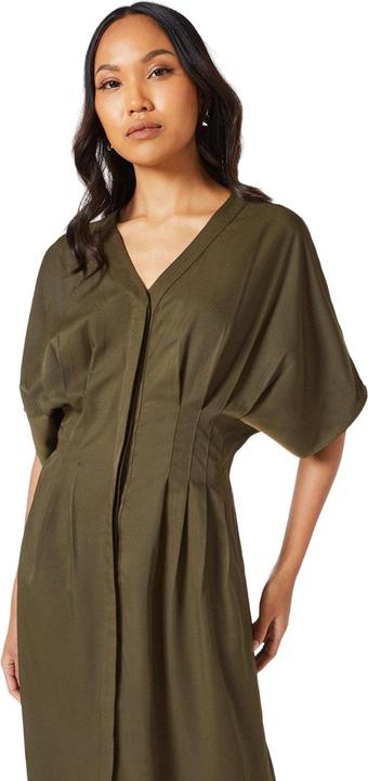 Actual product image Principles Womens/Ladies Crepe Pleat Waist Midi Dress (36 D)