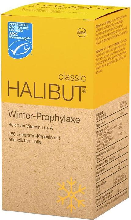 Image du produit Halibut CLASSIC min A et D 120 gélules (120 pièce(s), Capsules, 53 g)