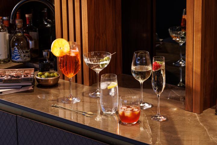 Produktbild Mikasa Treviso Crystal Highball Glasses, Set of 4, 400ml (0.40 l, 4 x)