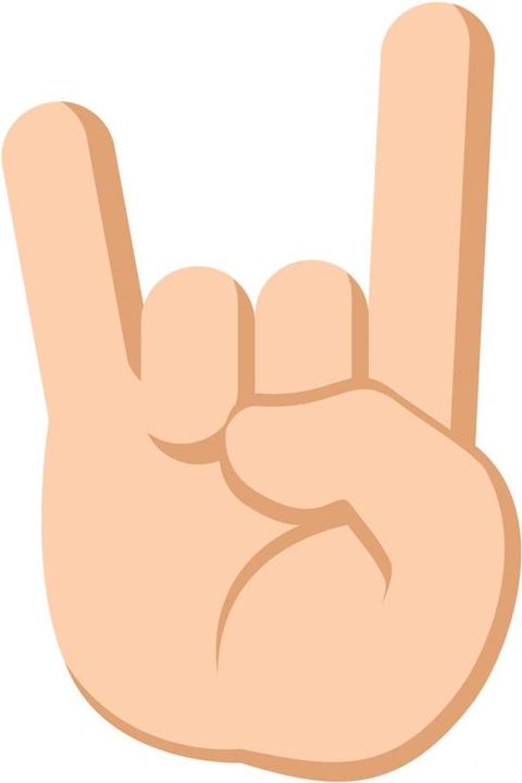 Produktbild Emojione Emoji Let's Rock (40 x 60 cm)