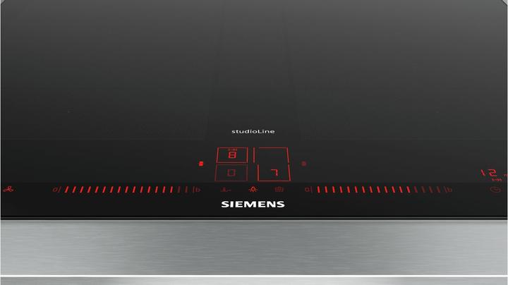 Produktbild Siemens EX677LYV5E iQ700 Induktionskochfeld 60 cm Schwarz Mit Rahmen aufliegend