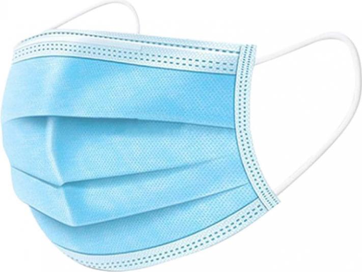 Produktbild VaSano OP Maske ex Typ IIR blau (25 Stk) (Keine offizielle Schutzklasse, 25 x)