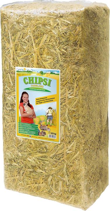 Chipsi Farmland Natural Straw (10 kg, Bedding)