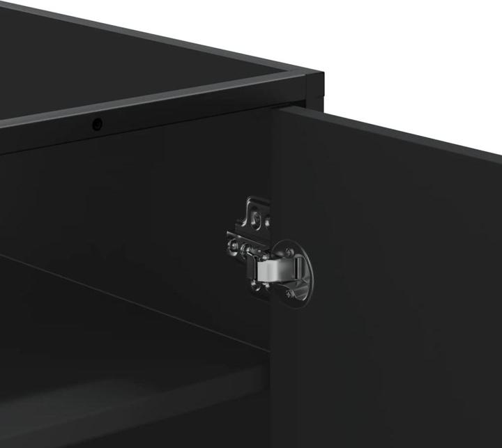 Produktbild VidaXL Schuhschrank Schuhregal Schuhablage Schuhaufbewahrung Flur Schwarz
