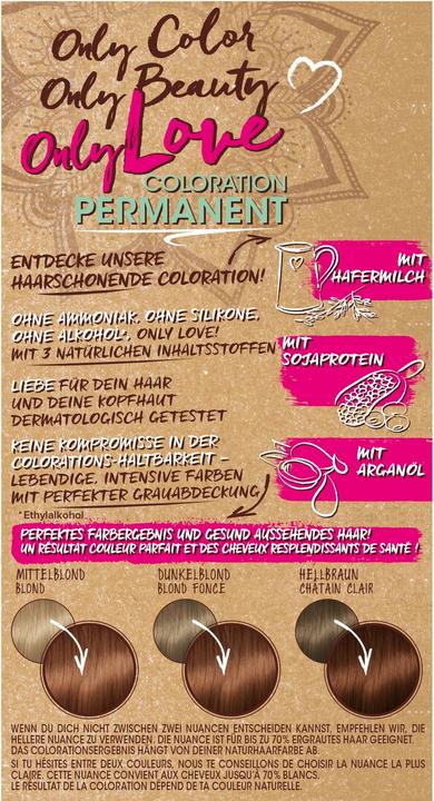 Image du produit Schwarzkopf Only Love Only Love 6.68 Hazelnut Brown (Marron)