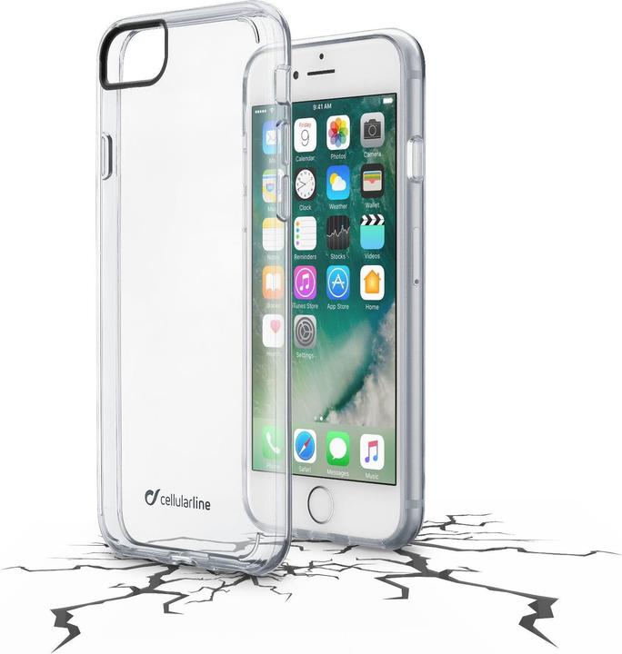 Cellularline Clear Duo (Apple iPhone 7, Apple iPhone SE (3rd Gen), Apple iPhone SE (2nd Gen))
